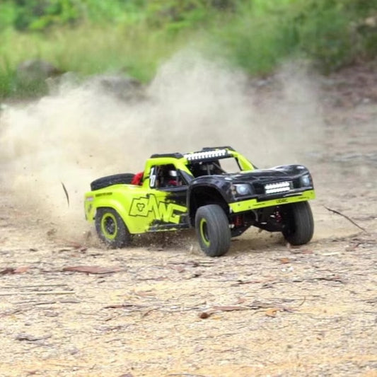 ARRMA RC Truck 1/7 Mojave 6S V2 4WD BLX Desert Truck with Spektrum Firma (Ready-to-Run), Green/Black, ARA7604V2T1
